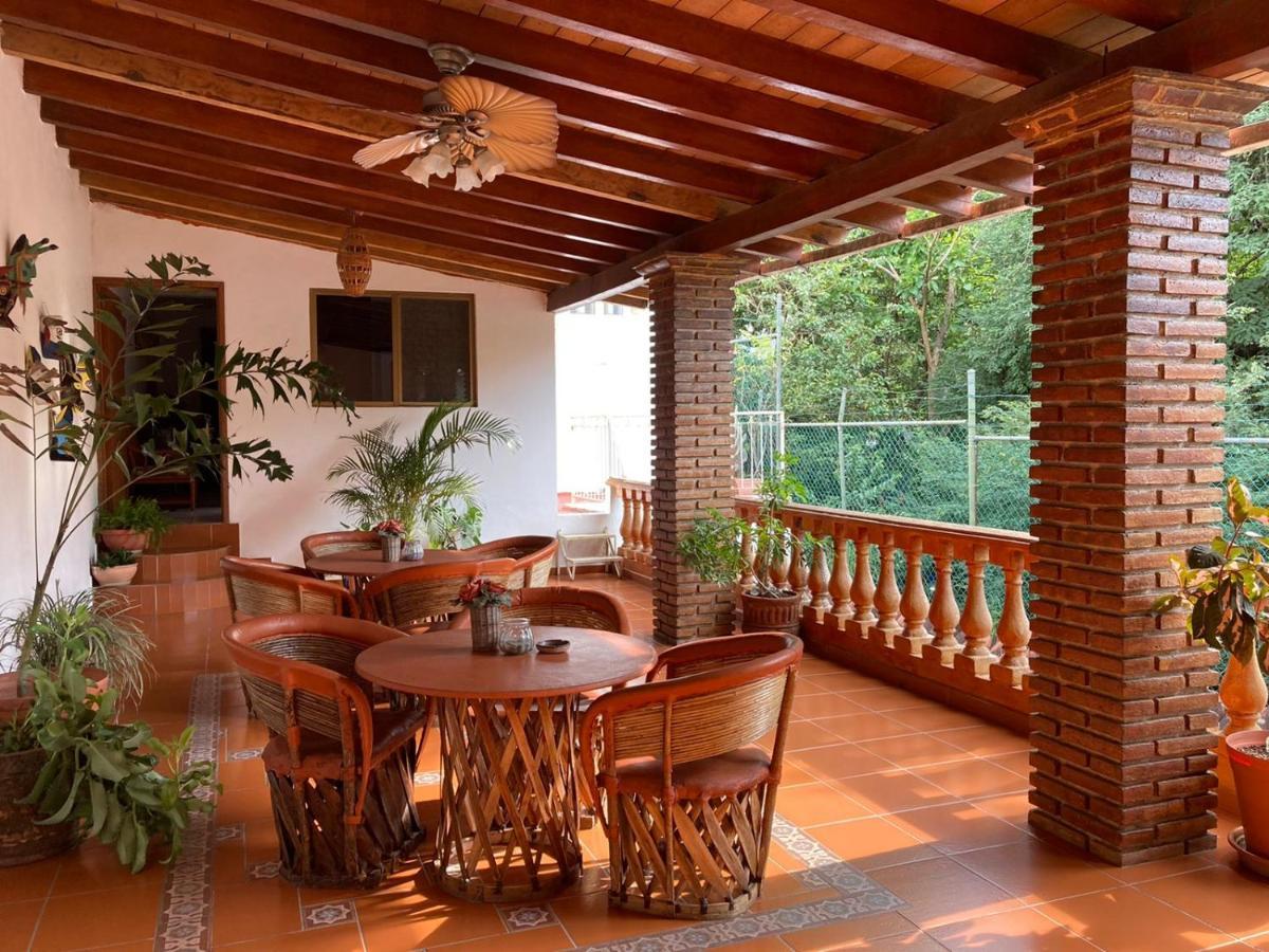 Hostal Casa Blanca Comala Esterno foto