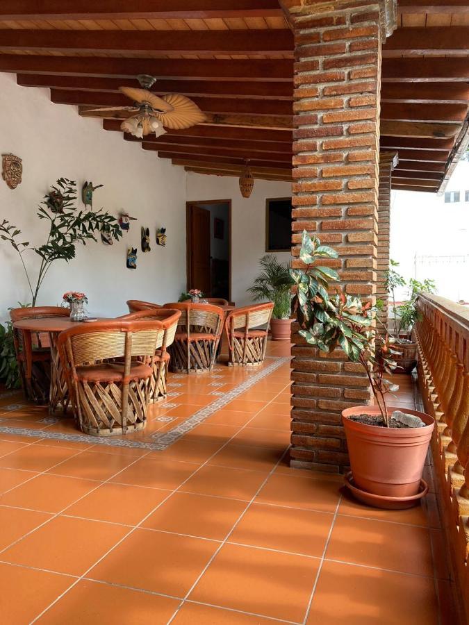 Hostal Casa Blanca Comala Esterno foto