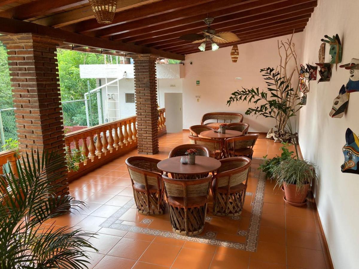 Hostal Casa Blanca Comala Esterno foto